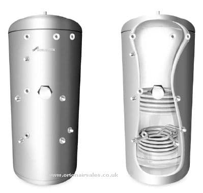 Worcester Greenskies 300L Twin Coil Unvented Indirect Solar Cylinder