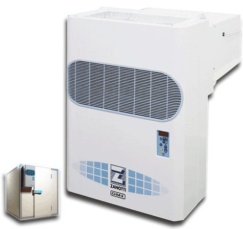 Zanotti Packaged Freezer Refrigeration Mono-block Wall Mounted System (-15 to -25 DegC) 240V~50Hz