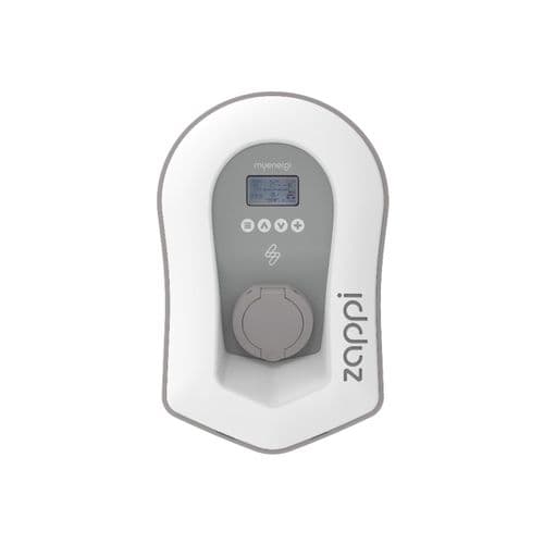 Zappi ZAPPI-207UW V2 myenergi 7Kw White EV Charger Untethered Type 2 1 Phase 240~50Hz
