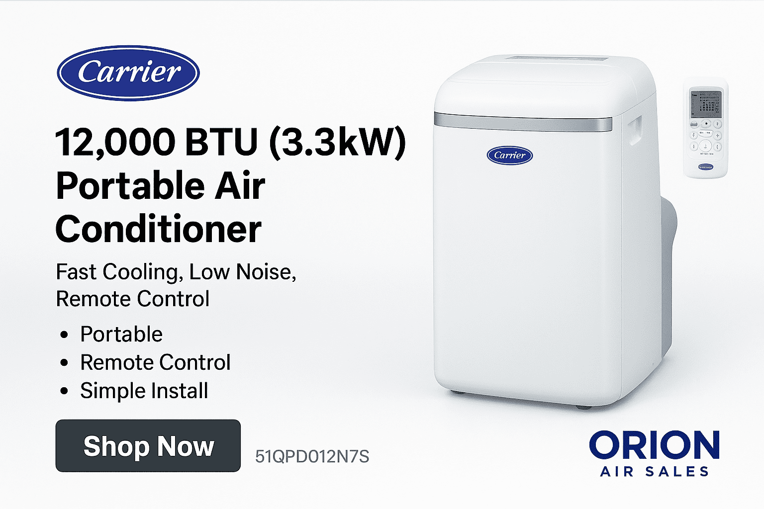 Carrier Portable Air Conditioner
