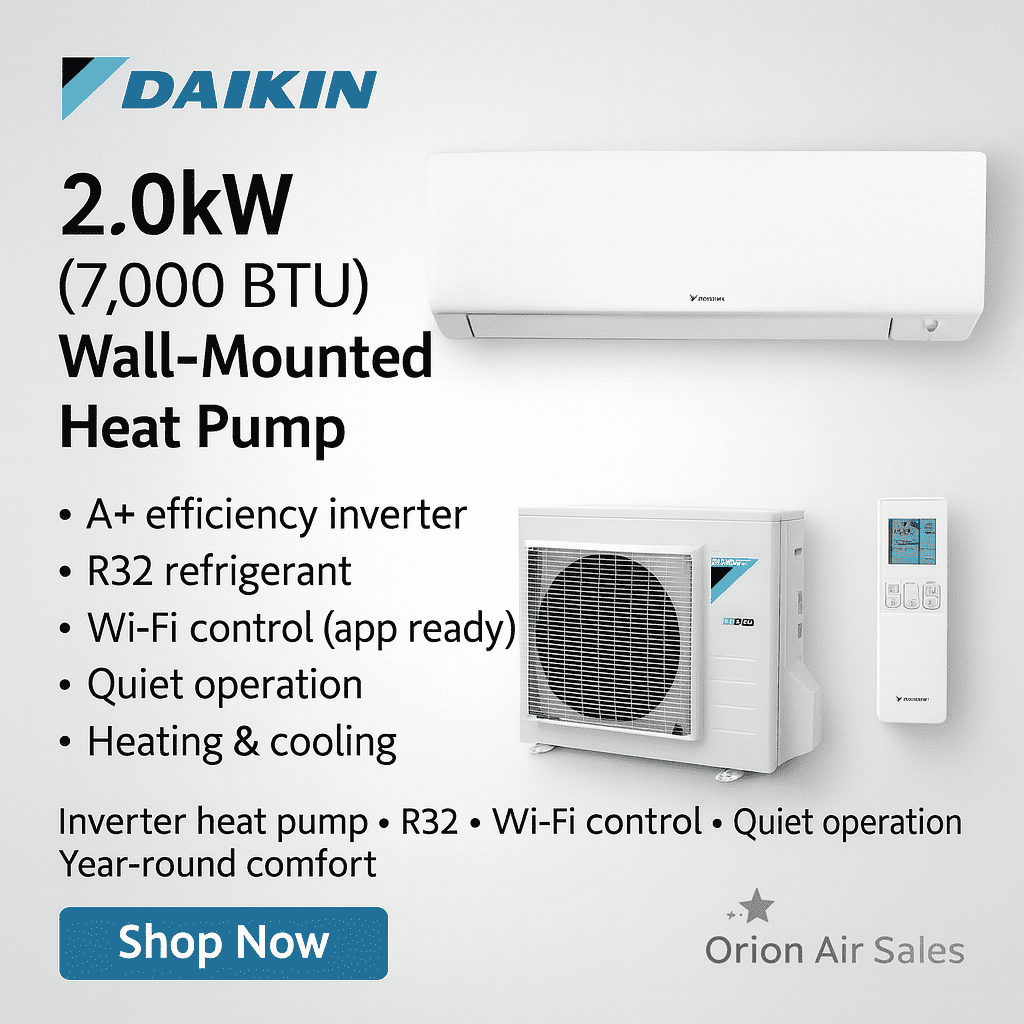 Daikin Air Conditioning RXM20R-FTXM20R Wall Mounted