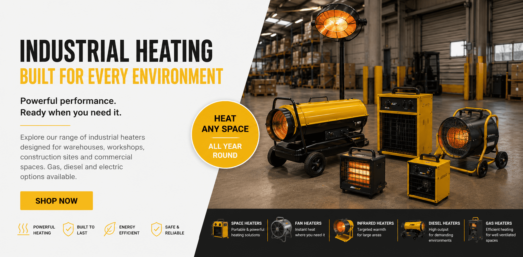 Industrial Heater Range Offers