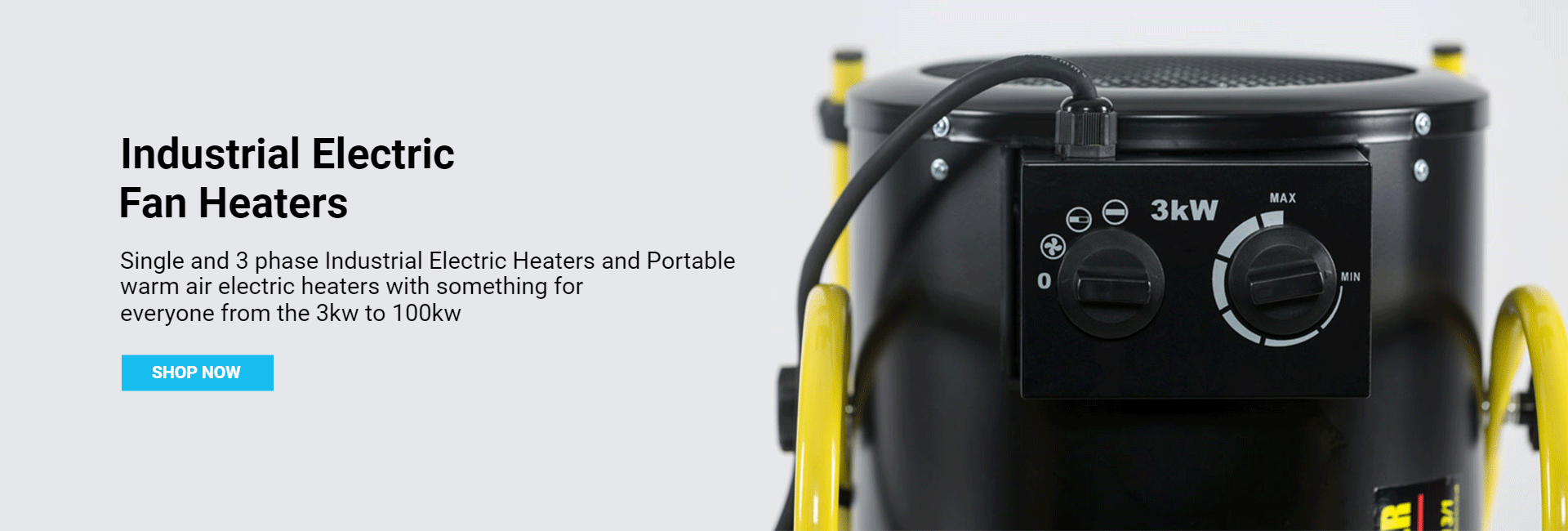 Industrial Heater Banner