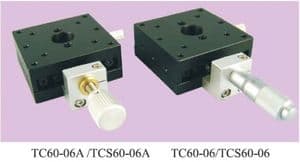 Crossed-Roller bearing translation stage - TC60-06
