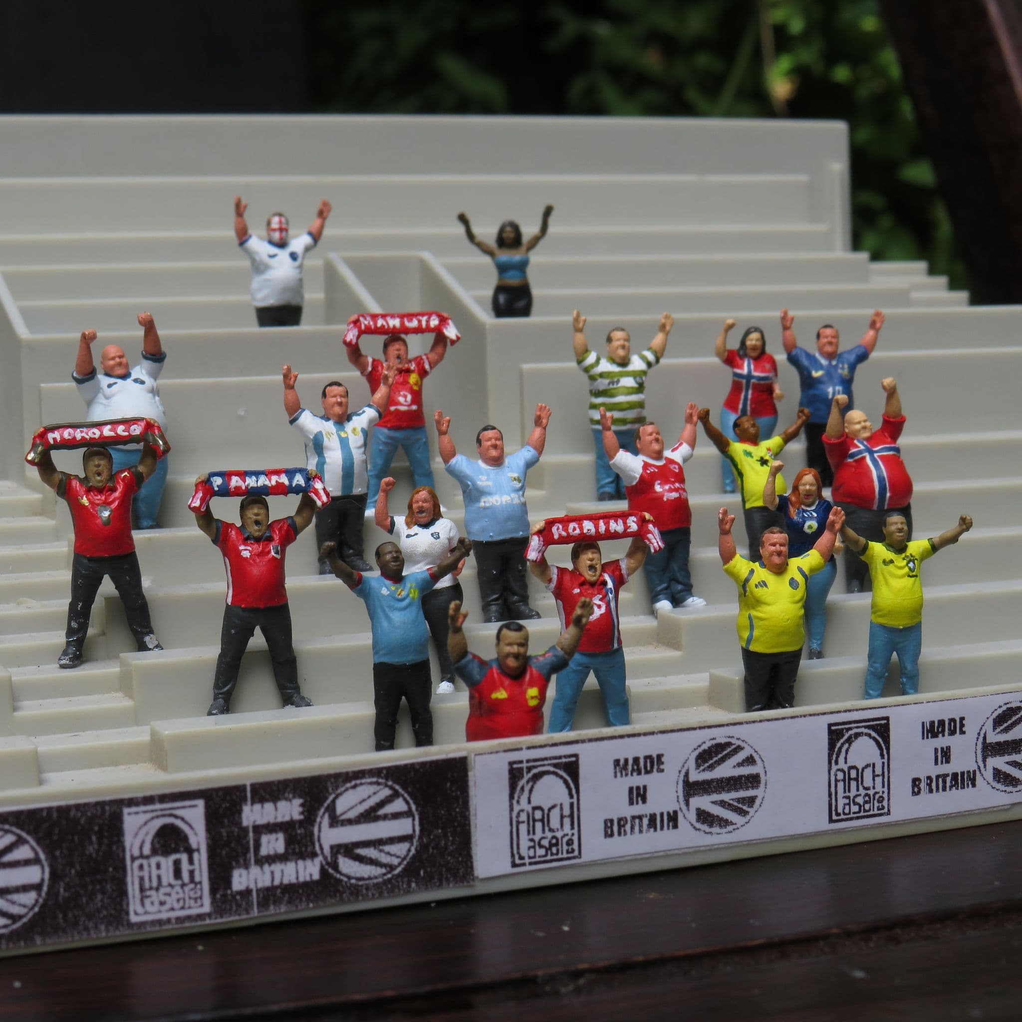 Football Fever Comes to the Model Railway