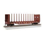 	 Bachmann US 12905	52' Centre-Beam Flatcar with Bulkheads - BNSF #615818