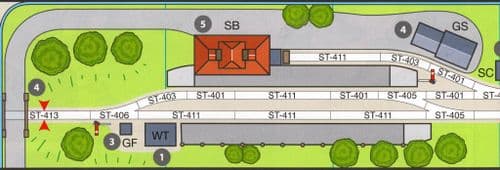 00-9 L& B Rly. Wayside Station 4'3