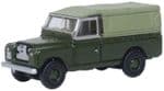 120LAN2011 OXFORD DIECAST Scale Land Rover Series 2 LWB Canvas Bronze Green