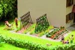 14604 Noch N Scale Laser Cut Minis - Bean Supports (6 Wodden Frames)