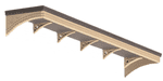 205 Ratio: TRACKSIDE ACCESSORIES Station Building Canopy only