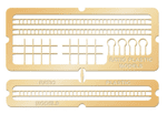 218 Ratio: TRACKSIDE ACCESSORIES Signal Laddering (etched brass)
