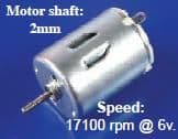 260-23 EXPO MINIATURE 4.5V MM28 MOTOR (2)