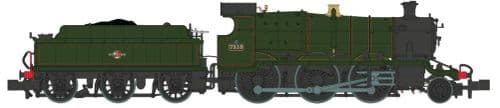 2S-043-006D Dapol  2-6-0 Mogul 7310 Green Late Crest DCC Fitted