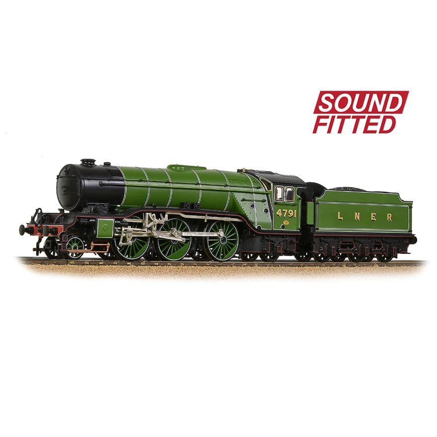 35-200SF Bachmann LNER V2 4791 LNER Lined Green Original