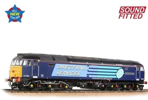 35-432SF Bachmann Class 47/7 47790 'Galloway Princess' DRS Compass (Original) (Sound Fitted)