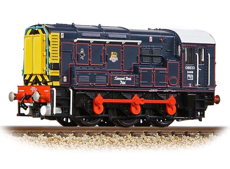 371-015E Farish Class 08 08833 Liverpool Street Pilot BR/GER Lined Blue ...
