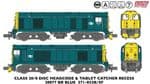 371-032BSF Farish Class 20/0 Disc Headcode & Tablet Catcher Recess 20077 BR Blue SOUND FITTED