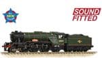 371-614SF Farish LNER V2 60847 'St Peter's School' BR Lined Green (Late Crest) (Sound)