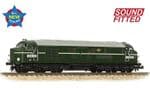372-914SF Farish LMS 10000 BR Green (Late Crest)(Sound Fitted)