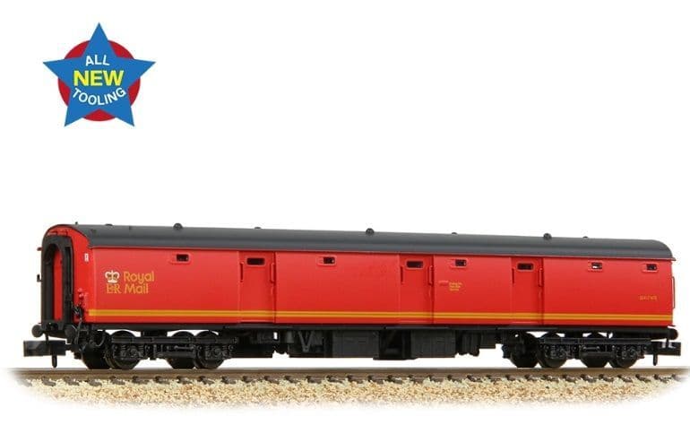 374-970A Farish BR Mk1 NTX Ex-POT Post Office Tender Stowage Royal Mail ...