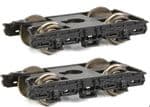 379-444 Farish GWR Hawksworth Coach Bogies (x2)