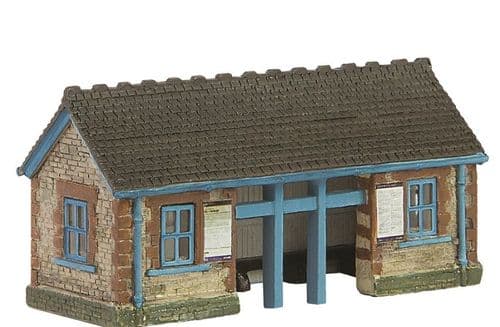 42-0096B Scenecraft Stone Waiting Room Blue