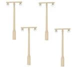 42-542   Scenecraft Concrete Platform Lamps (x4)