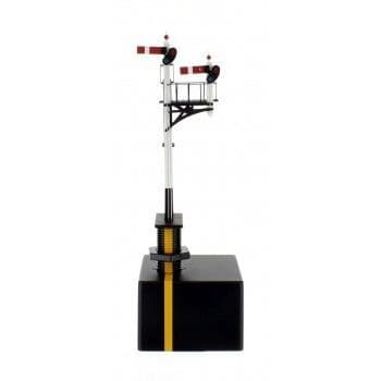 4L-001-005 Dapol GWR Junction RH 2 Arms RH Short Post Signal