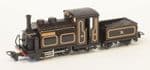 51251D  KATO/PECO OO-9 Large England locomotive “WELSH PONY” (Purple Brown) with free crew pack