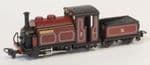 51251J  KATO/PECO OO-9 Large England locomotive “LITTLE GIANT” (Maroon)