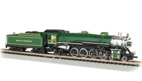 53451 Bachmann 4-8-2 Light Mountain - Southern #1489 (Green)