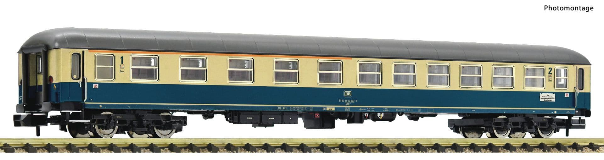 6260034 Fleischmann Express train coach 1st/2nd class DB