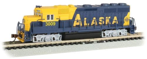 63569 Bachmann EMD GP40 - Alaska #3009 (With Dynamic Brakes)