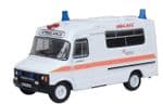 76HAN001 Oxford Diecast Bedford CF Hanlon Ambulance Merseyside Ambulance Service