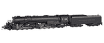 80852 Bachmann N 2-8-8-4 B&O #7615 - Early Large Dome