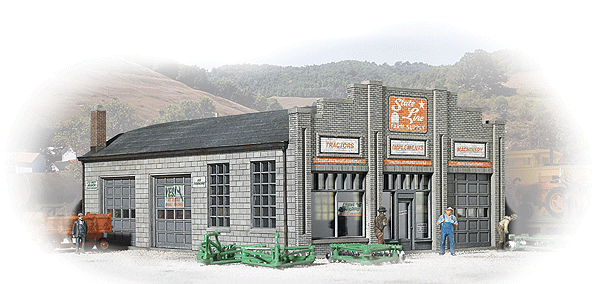933-3808 Cornerstone 1/160 Scale Stae Line Farm Supply Building