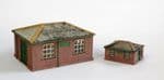 ALNN050 Arch Laser N Gauge GE Station Store / Goods Office (Kit)