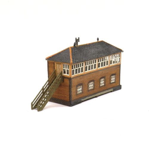 ALTT120   036 Arch Laser GWR Large Brick Signal Box Kit