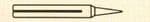 Antex B110560 Soldering Iron Tip 0.5mm