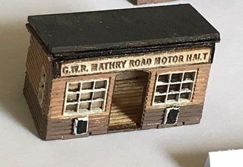 ARCH ALN052 Arch Laser GWR Road Motor Services Halt (Bus Stop)