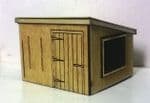 Arch Laser 00903 S.R. Woody bay Concrete Platform Shed Kit