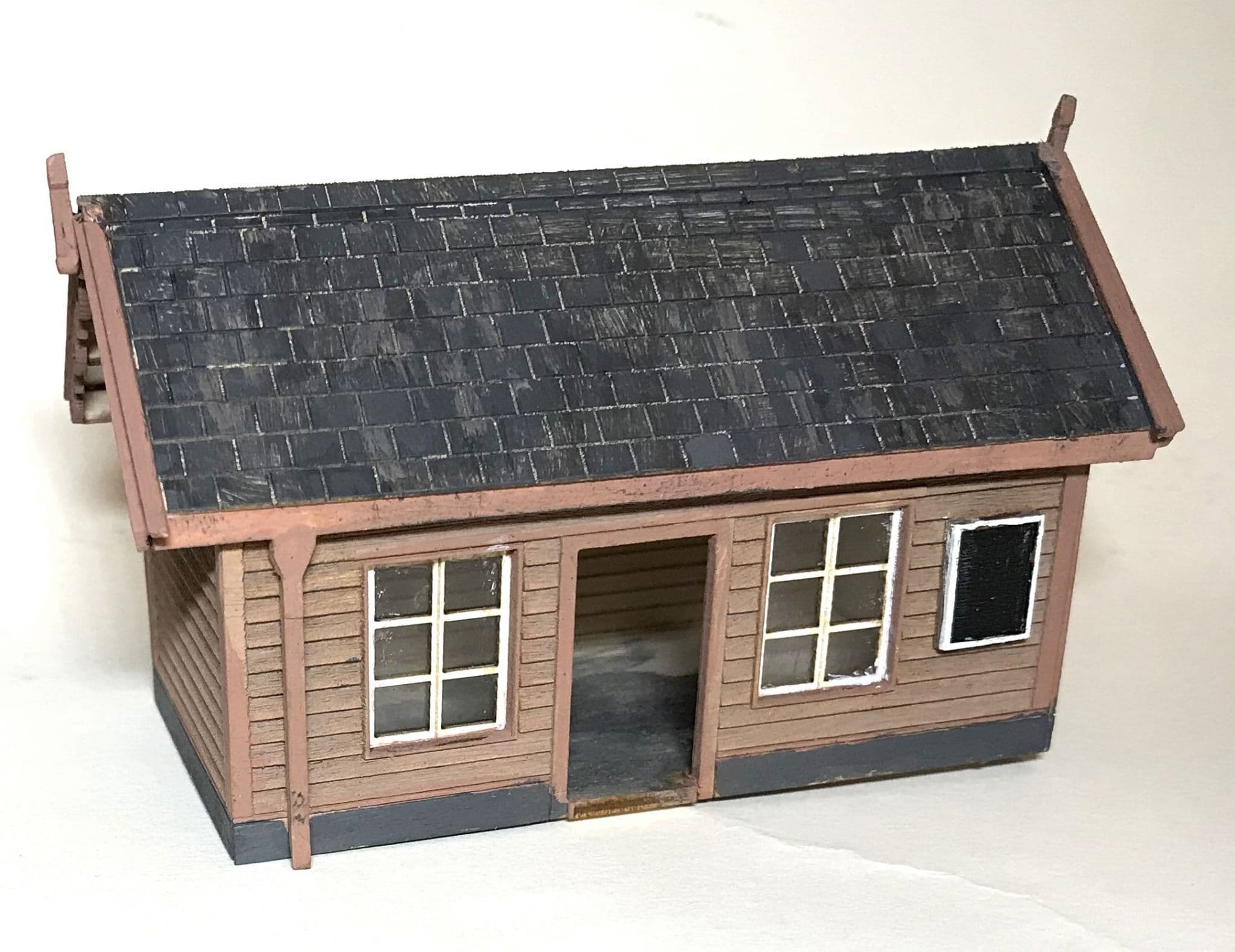 Arch Laser 1/76S OO Scale GWR Platform Shelter Williton Kit