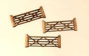 Arch Laser 10'  Wooden Farm Gates (3)