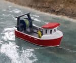 Arch Laser A3D0100 N Gauge North Devon Trawler (unpainted )