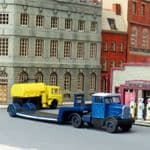 Arch Laser A3D129 N Gauge Scammell Low Loader (blue)