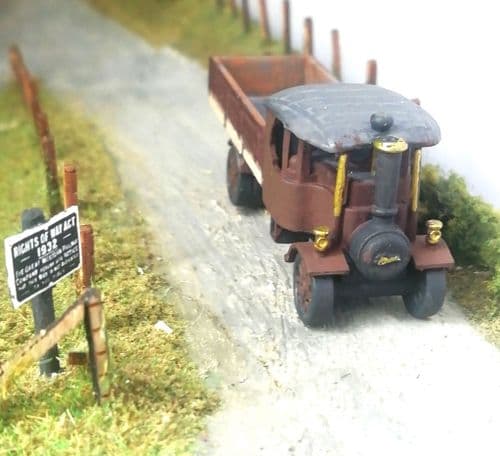 Arch Laser A3DTT002 Foden Steam lorry (unpainted)