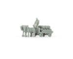 Arch Laser A3DTT120 003 TT Gauge 1:120 Scale Horse Drawn Brewery Dray (UNPAINTED)