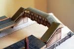 Arch Laser ALN0031 N Gauge G.W.R. Covered Footbridge kit