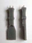 Arch laser ALN0087 Pair of 3D Printed Chimneys