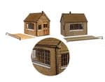Arch Laser ALOO-008 OO Scale Pooley Weighbridge and Office Kit